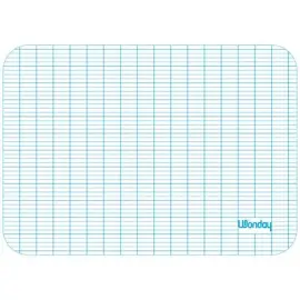 Ardoise effa&ccedil;able &agrave; sec - 19 x 26 cm - 1 face unie/1face Sey&egrave;s - Wonday photo du produit