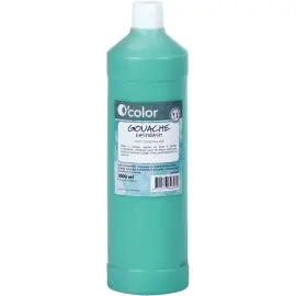 Gouache liquide - 1L - Vert - O'Color photo du produit