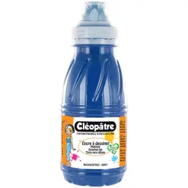 Encre &agrave; dessiner - 500 ml - Bleu fonc&eacute; - Cl&eacute;op&acirc;tre photo du produit