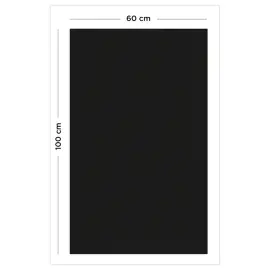 Rev&ecirc;tement mural adh&eacute;sif Ferflex - 2 m x 60 cm - Magn&eacute;tique - Noir photo du produit