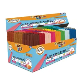 Etui de 288 feutres Visa - Encre lavable - Pointe fine - Coloris assortis - Bic photo du produit