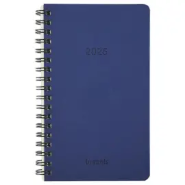 Agenda semainier  Calvi - 9x16cm - Bleu - Janvier à décembre - BREPOLS photo du produit