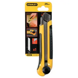 Cutter 25mm bimatière - STANLEY photo du produit