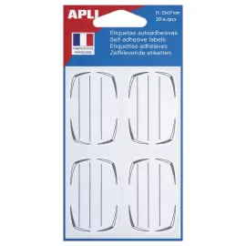 20 Etiquettes pour cahiers - Apli photo du produit