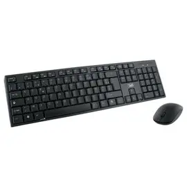 Kit clavier + souris sans fil Classy noir noir photo du produit