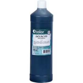 Gouache liquide - 1L - Noir - O'Color photo du produit