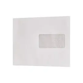 Carton de 1000 Enveloppes MSPA blanches 80g 162x229mmFenêtre 45x100mm photo du produit