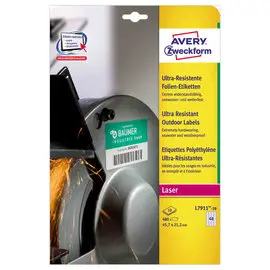 10 Planches d'étiquettes 45,7x21,2 mm 480étiq/boîte photo du produit