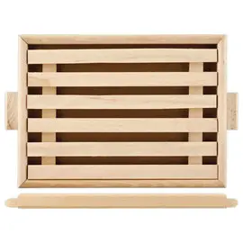 Planche &agrave; pain bois 38,5x25x2 cm photo du produit