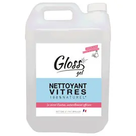 Nettoyant vitres gel 100% naturel GLOSS 5 L photo du produit