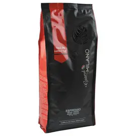 Paquet de café en Grains 1kg Grand Milano - Intensité 10 photo du produit