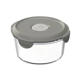 Boîte alimentaire ronde en verre - 15cm photo du produit