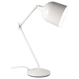 Lampe de bureau MEKANO - Blanche photo du produit