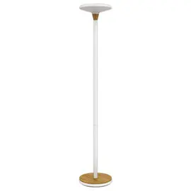 Lampadaire LED Baly Bamboo - Blanc photo du produit