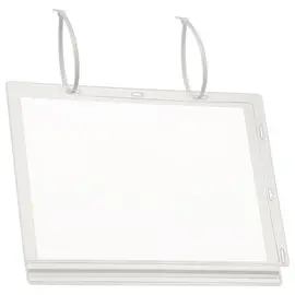 5 Pochettes d'affichage étanches - A4 - Fixation serre-câbles - DURABLE photo du produit