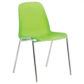 Chaise Charlotte translucide vert photo du produit