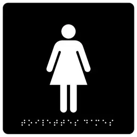 Plaque de signalisation - Femmes - PAVO photo du produit