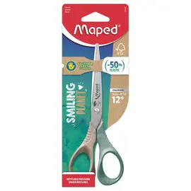 Ciseaux SHAPE GAUCHER 16cm SMILING PLANET, en bois FSC®, en blister photo du produit