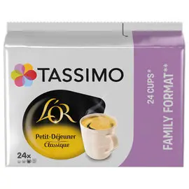 Sachet de 24 Doses Tassimo L'Or Espresso Extra Long(24 T-discs) photo du produit