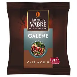 80 Maxi doses café moulu Galène - Pour cafetières 1.5L - JACQUES VABRE photo du produit