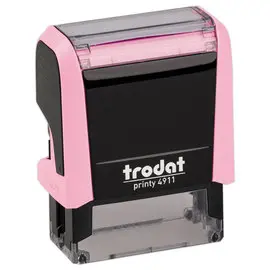 Tampon TRODAT Printy 4L Maxi 4911 personnalisable - Rose pastel photo du produit