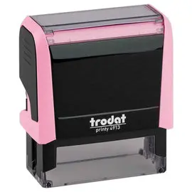 Tampon TRODAT Printy 6L Maxi 4913 personnalisable - Rose pastel photo du produit