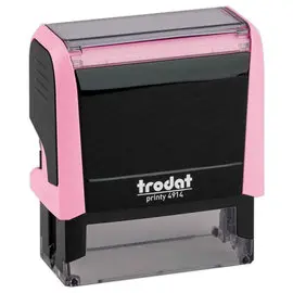 Tampon TRODAT Printy 6L Maxi 4914 personnalisable - Rose pastel photo du produit