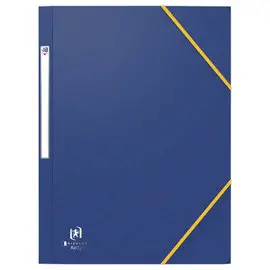 10 Chemises 3 rabats - Bicolor Recycl+ - A4 - bleu - OXFORD photo du produit