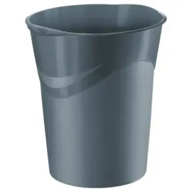 Corbeille à papier Happy 14 litres - Gris - CEP PRO photo du produit
