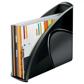 Porte-revues Pro Happy - Dos 8 cm - Noir - CEP photo du produit