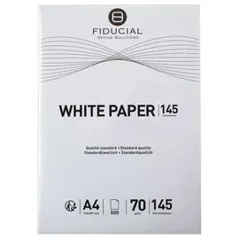 Carton de 5 Ramettes de 500 feuilles de papier blanc A4 70g photo du produit