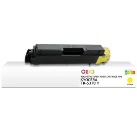 Toner &eacute;quivalent Kyocera TK-5370Y - Jaune - Owa photo du produit