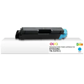 Toner &eacute;quivalent Kyocera TK-5370C - Cyan - Owa photo du produit