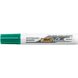 BIC Velleda 1791 Feutres pour Tableau Blanc Effa&ccedil;ables &agrave; Sec Pointe Large Biseaut&eacute;e - Vert photo du produit