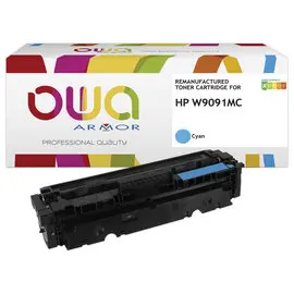 Toner OWA équivalent HP W9091MC Cyan photo du produit