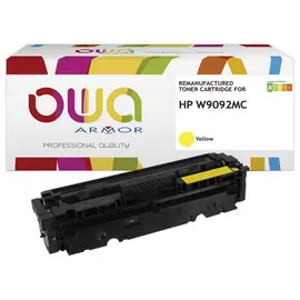 Toner OWA équivalent HP W9092MC Jaune photo du produit