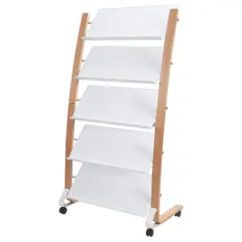 Présentoir de sol mobile 15 compartiments photo du produit