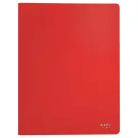 Protège-documents - A4 - 40 pochettes - Rouge - LEITZ photo du produit