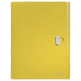 Boîte de classement recyclé - jaune - LEITZ photo du produit