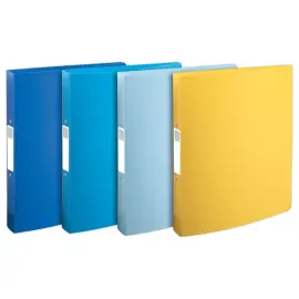 4 Classeur 2 anneaux 3cm PP recyclé BeeBlue - A4 Maxi - Assortis photo du produit