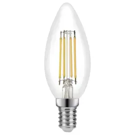 Ampoule Omni filament LED flamme  E14 4,2W 470LM 4000K claire photo du produit