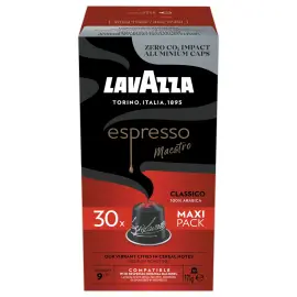 Boite de 30 capsules LAVAZZA Espresso Classico photo du produit