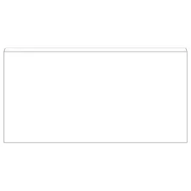 500 Enveloppes blanches 114x229  80 gr silicon&eacute;e Fiducial photo du produit