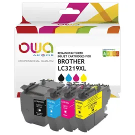 Cartouches eq. BROTHER LC-3219XL - Haute capacité - OWA photo du produit