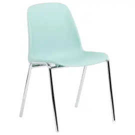 Chaise Charlotte vert clair pastel photo du produit