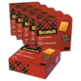 6 rouleaux de ruban Super-Hold Scotch® Value Pack 4 + 2 gratuits photo du produit