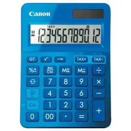 Calculatrice Canon LS-123K bleu photo du produit