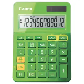 Calculatrice Canon LS-123K vert photo du produit