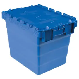 Bac navette gerbable 27 litres bleu photo du produit