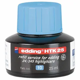 Recharge surligneur EDDING - Ecoline E24 - Bleu clair photo du produit